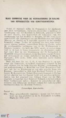Rijks Commissie voor de vervaardiging en ruiling van reproductiën van kunstvoorwerpen