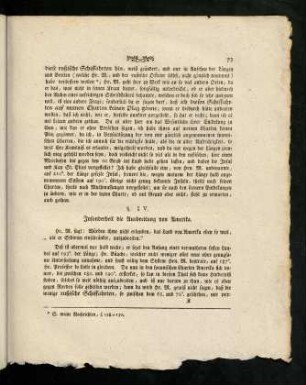 73-86, IV. Insonderheit die Einschraenkung von Amerika ...