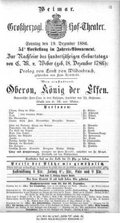 Oberon, König der Elfen