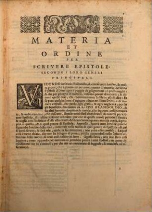 Applicamento dei Precetti della inventione, dispositione, et Elocutione