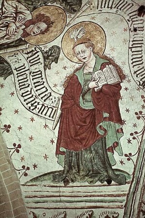 Die heilige Veronika, Verkündigung und Geburt Christi sowie verschiedene Propheten