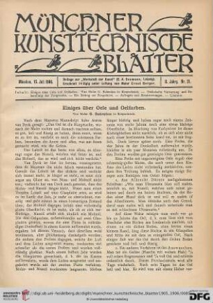 2: Einiges über Oele und Oelfarben [1]