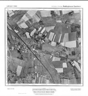 Recklinghausen - Speckhorn, Gauß-Krüger-Koordinaten: Rechtswert: 2582, Hochwert: 5724