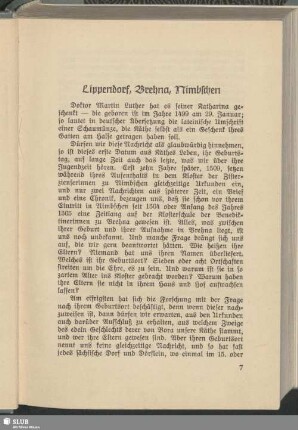 Lippendorf, Brehna, Nimbschen
