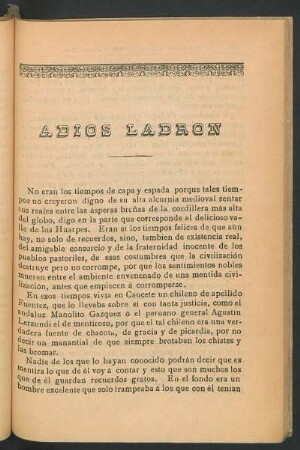 Adiós ladrón