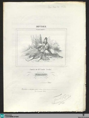 Devinez : chansonnette