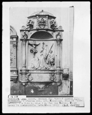 Epitaph für Bischof Konrad von Thüngen