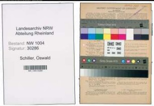 Entnazifizierung Oswald Schiller , geb. 15.10.1903 (Bauarbeiter)