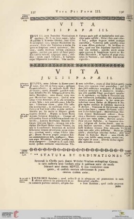 Vita Pii Papae III.