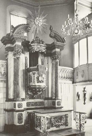 Kanzelaltar, Kirchberg (Kreis Zwickau)