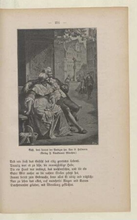 Seht, dort kommt der Prediger her.