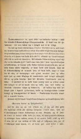 Skýrslur og reikníngar hins Íslenzka Bókmentafélags. 1887