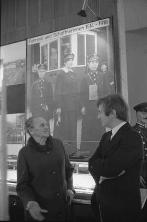 Ausstellung zum 70jährigen Bestehen der Verkehrsbetriebe Karlsruhe