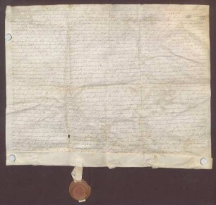 Instrumentum cautionis des Johann Jakob Franz von Eltz-Kempenich.