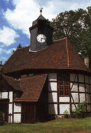 Dorfkirche in Siptenfelde : Dorfkirche in Siptenfelde im Harz, aufgenommen 1997