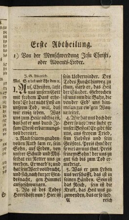 1-640, Erste Abtheilung