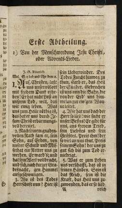 1-640, Erste Abtheilung