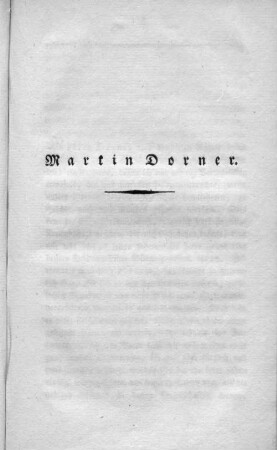 Martin Dorner.