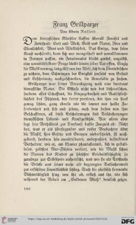 Franz Grillparzer