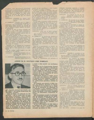 ¿Quien es el disputador José Gobello?