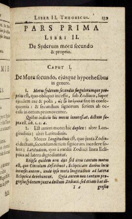 339-428, Liber II: Theorici