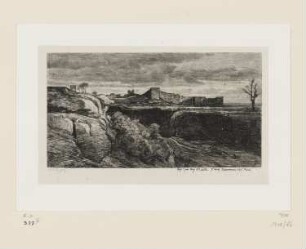 Ruinen des Schloss Crémieux