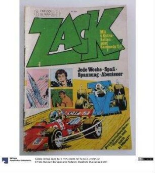 Zack, Nr. 6, 1973