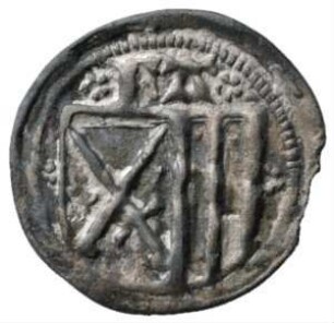 Münze, Pfennig, Pfennig (einseitig), 1497 - 1500