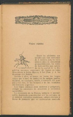 Viajes rápidos