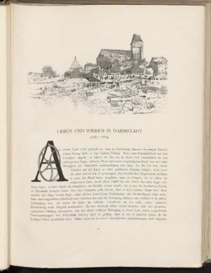 Leben und Wirken in Darmstadt 1787-1819