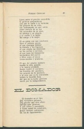 El domador