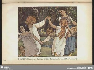Ringelreihen [Breitkopf & Härtels Zeitgenössische Kunstblätter, Kinderserie]