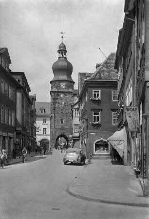 Coburg, Judentor : Coburg. Judentor. Feldseite