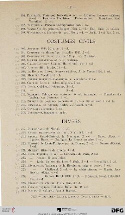 Divers (Nr. 217-230)