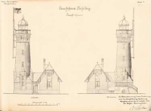 Leuchtturm, Kahlberg: Ansichten 1:100