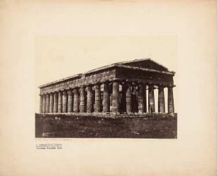 Neptuntempel, Paestum: Ansicht