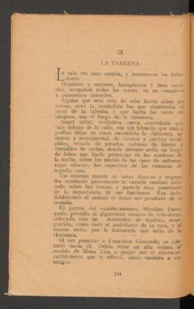 IX - La taberna