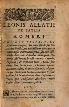 De patria Homeri