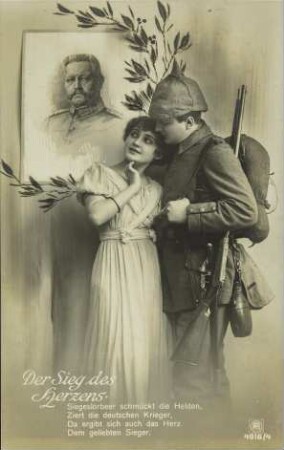 Der Sieg des Herzens - Siegeslorbeer schmückt die Helden [...]