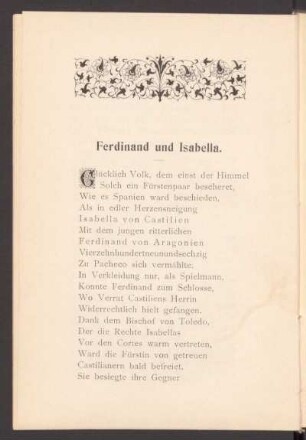 Ferdinand und Isabella.