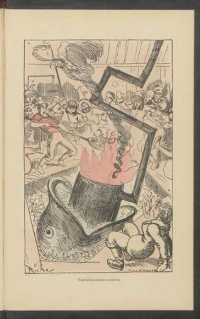 Una ballena invadió el camarote. - [Ilustración]