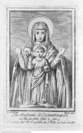 Raccolta delle Immagini della Beatissima Vergine ..., 3. Band, Tafel S. 97: Madonna di Costantinopoli