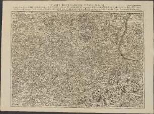 Karte 43: Carte Topographique D'Allemagne : Contenant une Partie du Duché de Lorraine ...