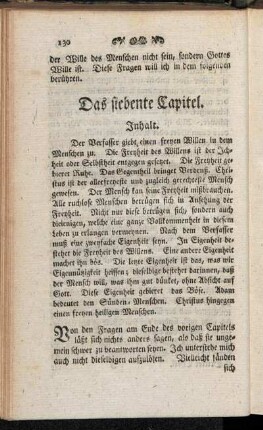 Das siebente Capitel.