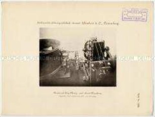Bild einer elektrisch betriebenen Universal-Teig-Meng- und Knet-Maschine der Elektrizitäts-Aktiengesellschaft Nürnberg