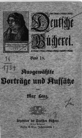 Ausgewählte Vorträge und Aufsätze