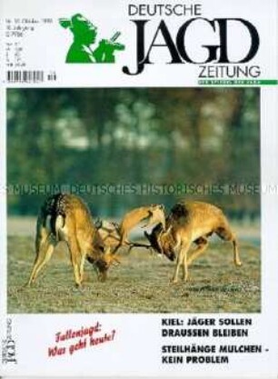 Fachzeitschrift "Deutsche Jagdzeitung" (Zeitungskiosk 1998)