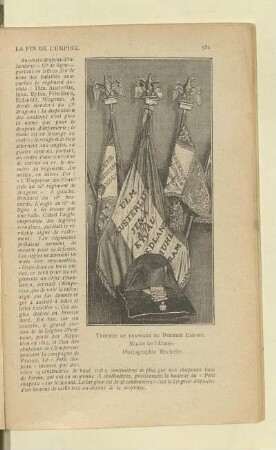 Trophée de Drapeaux du Premier Empire. Musée de l'Armée. Photographie Hachette