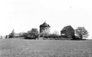Hochkirch-Pommritz. Mühlengehöft mit Holländermühle (Knochenmühle)