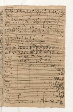 6. Recit[ativo] (S): Nun! wir erkennen es